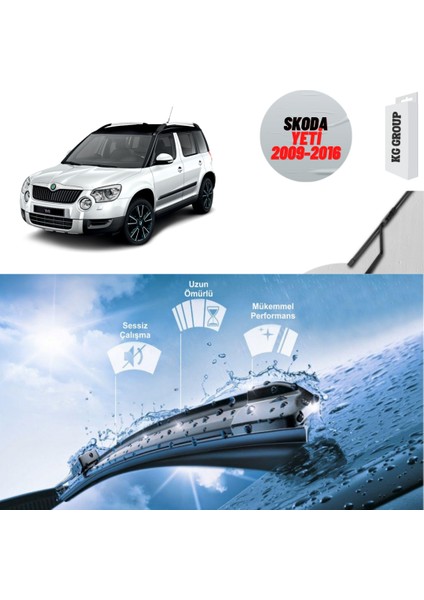 Skoda Yeti 2011 Silecek Takımı Sağ ve Sol