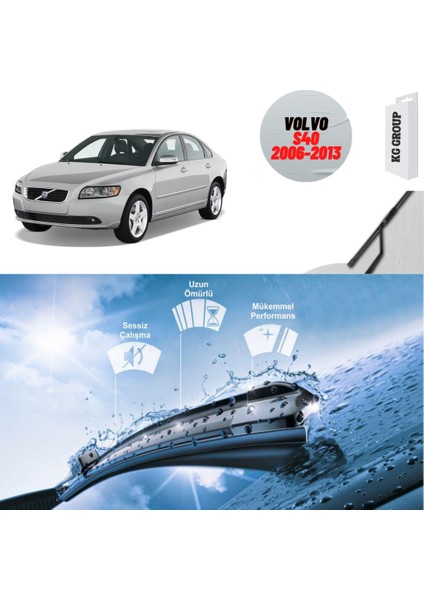 Volvo S40 2010 Silecek Takımı Sağ ve Sol