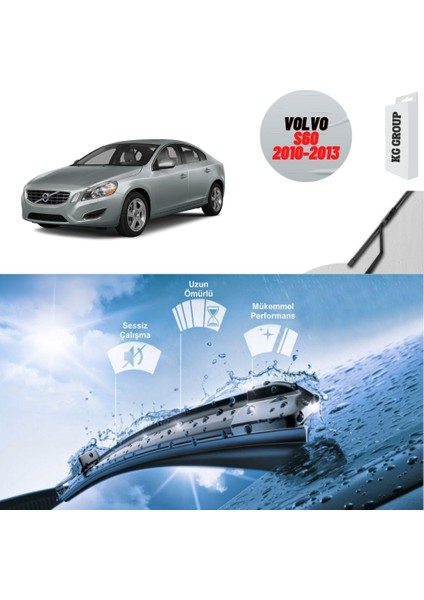 Volvo S60 2010 Silecek Takımı Sağ ve Sol