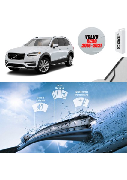 Volvo XC90 2017 Silecek Takımı Sağ ve Sol