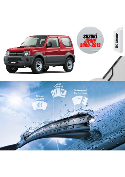 Suzuki Jimny 2000 Silecek Takımı Sağ ve Sol