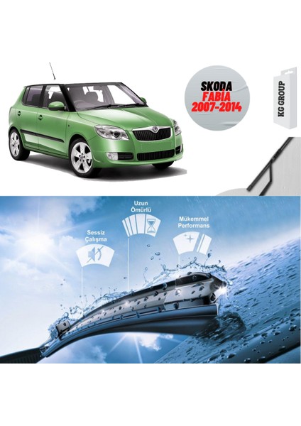 Skoda Fabia 2010 Silecek Takımı Sağ ve Sol