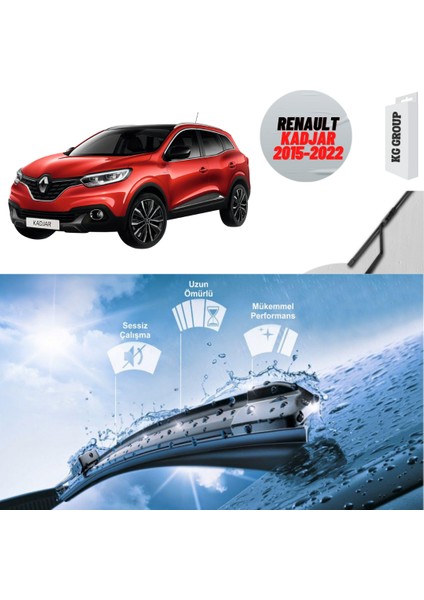 Renault Kadjar 2015 Silecek Takımı Sağ ve Sol