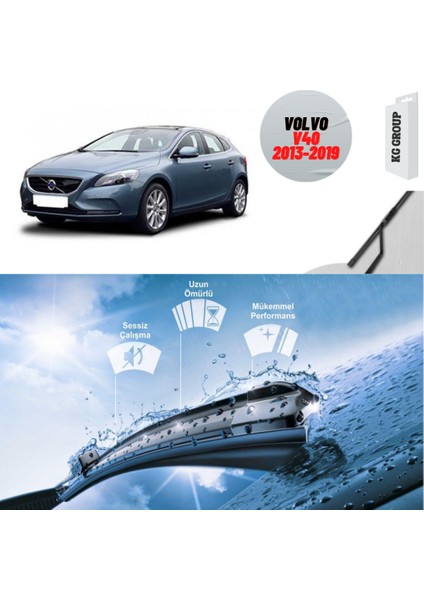 Volvo V40 2013 Silecek Takımı Sağ ve Sol