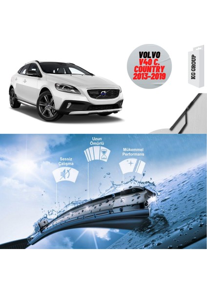 Volvo V40 C. Country 2016 Silecek Takımı Sağ ve Sol