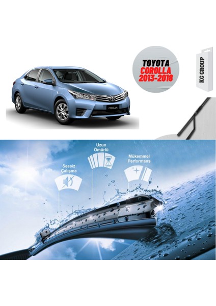 Toyota Corolla 2014 Silecek Takımı Sağ ve Sol