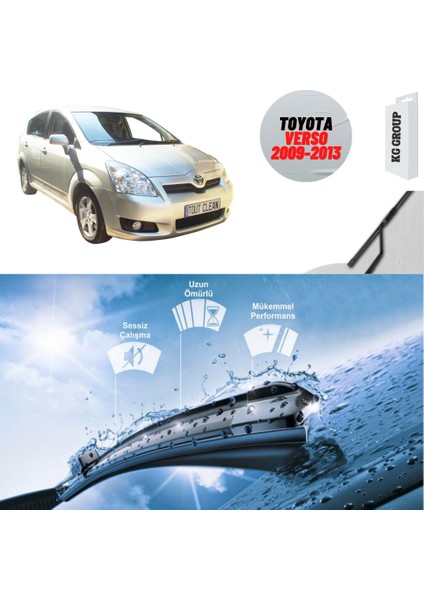 Toyota Verso 2010 Silecek Takımı Sağ ve Sol