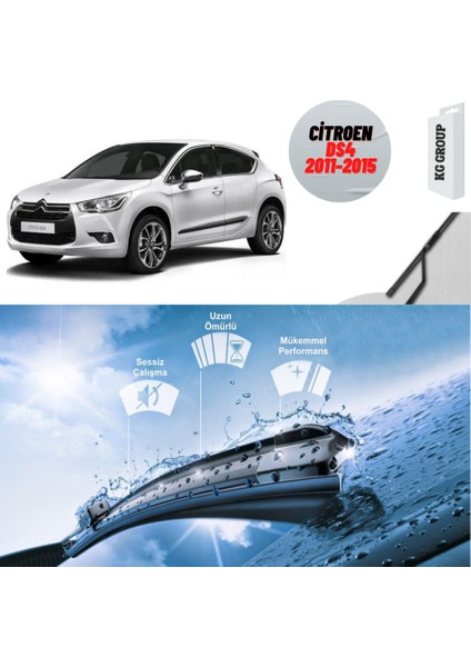 Citroen Ds4 2013 Silecek Takımı Sağ ve Sol