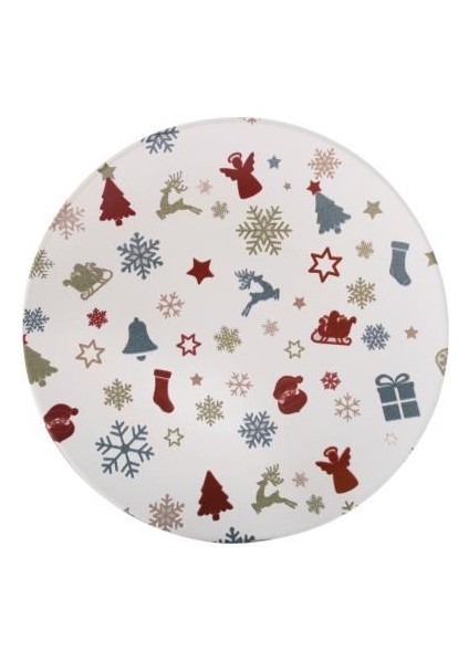 Kar/yıldız Pasta Tabak 21CM