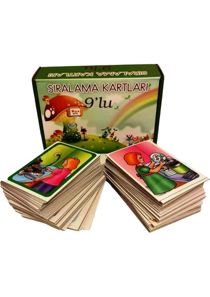Sıralama Kartları 9' Lu