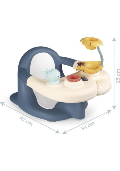 Little Smoby Bebek Banyo Koltuğu Eğitici ve Öğretici Oyun Seti 140404