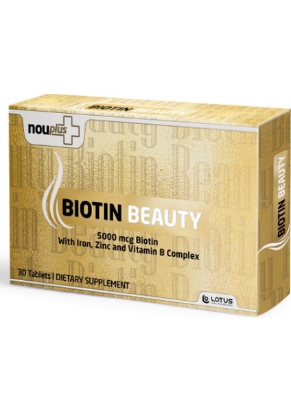 Biotin Beauty 5000 Mcg 30 Tb