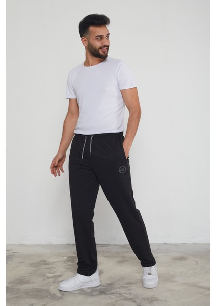 Erkek Düz Paça Basic Eşofman Altı fırsatları
