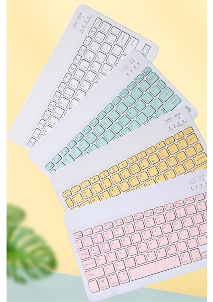 Samsung Galaxy Tab S6 T860 T865 T867 Uyumlu Kablosuz Bluetooth Klavye Mouse Set modelleri