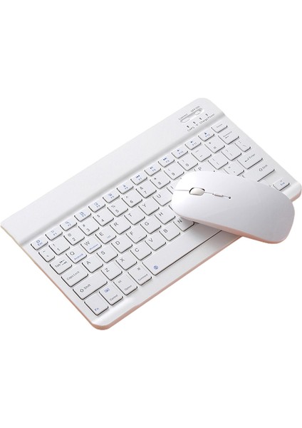 Samsung Galaxy Tab A8 2021 X200 Uyumlu Kablosuz Bluetooth Klavye Mouse Set
