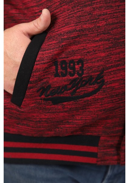 Büyük Beden Erkek College Mont 22728 Bordo indirimleri