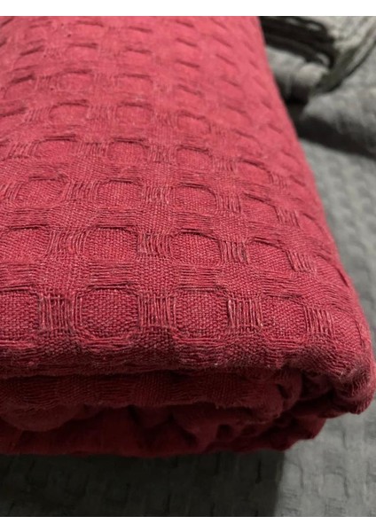 Havuzlu Desen %100 Pamuk Çift Kişilik Pike 220X200