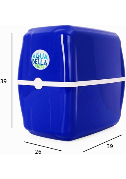 Aqua Bella Blue Plus 8 Lt Çelik Tanklı Antibacteriyel Su Arıtma Cihazı