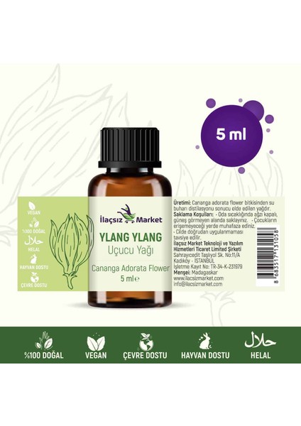 Ylang Ylang Yağı 5 ml