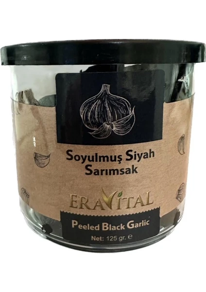 Soyulmuş Siyah Sarımsak -125 gr