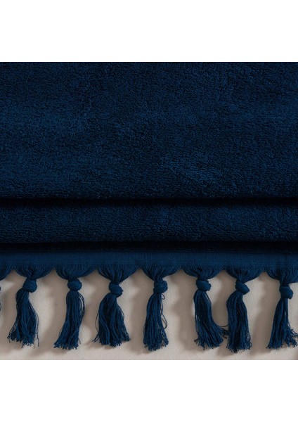 Hemillie Banyo Havlusu 70X140 cm Marin Mavi