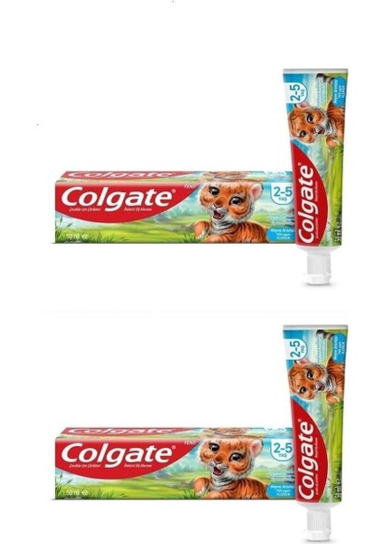 Çocuk Diş Macunu 50 Ml X 2 Adet