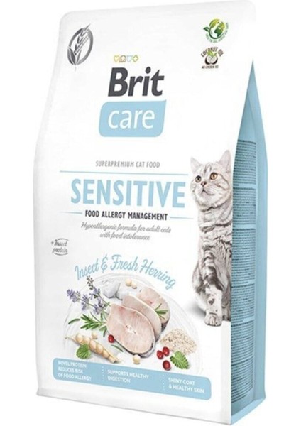 Sensitive Hypo-Allergenic Böcek Proteinli Tahılsız Yetişkin Kedi Maması 2 kg