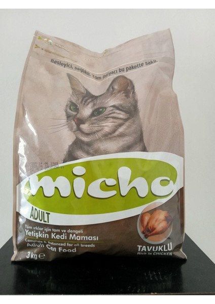 Adult Cat Tavuklu Yetişkin Kedi Maması 3kg fırsatları