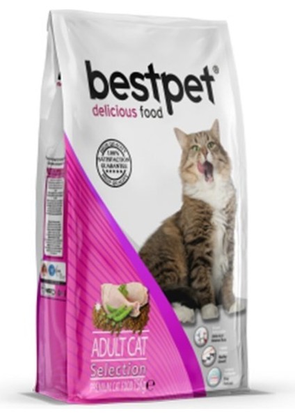 Best Pet Bestpet Tavuklu Selection Yetişkin Kedi Maması 15 kg