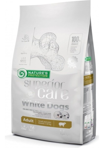 Nature's Protection Superıor Care Beyaz Köpekler Kuzu Erişkin Küçük ve Mini Irklar 1,5 kg