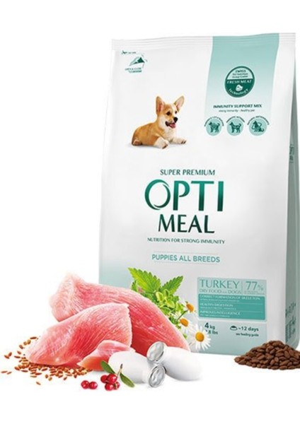 Hindili Her Irk Yavru Köpek Maması 4 kg