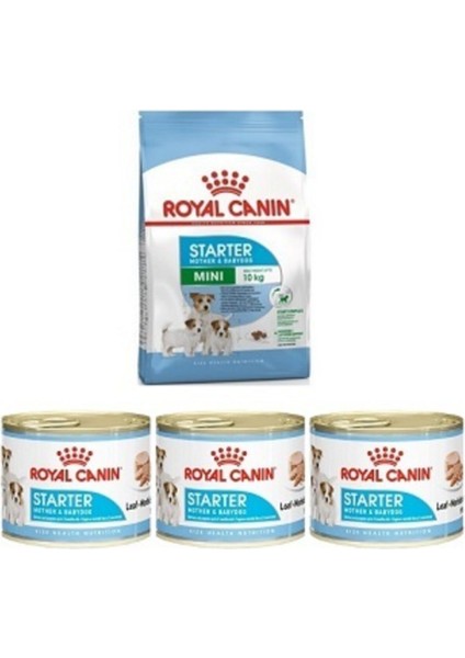 Mini Starter 3 kg +3 'lü Starter Mousse 195 gr