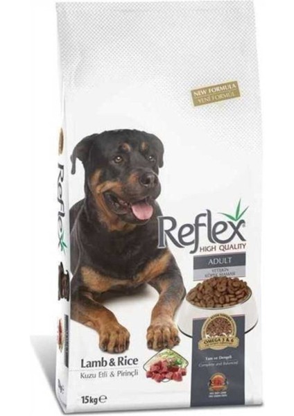 Kuzu Etli Yetişkin Köpek Maması - 15 kg