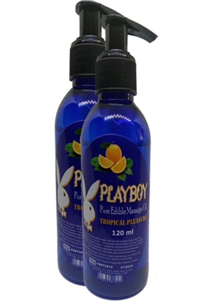 Pure Edible Massage Oil 120ml Portakal Aromalı Masaj Yağı
