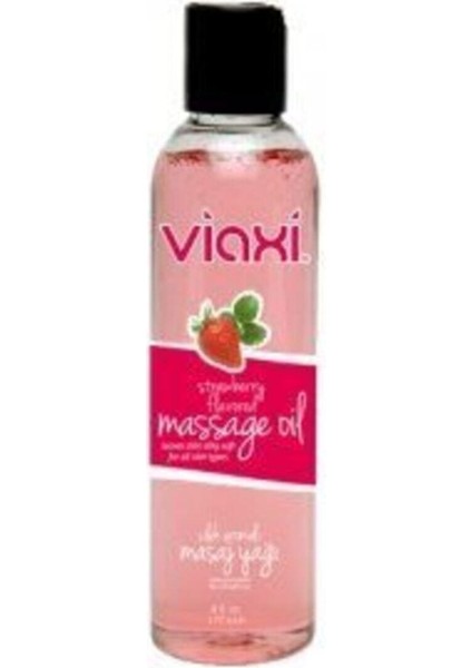 Fanteziavmm Viaxi Masaj Yağı Çilek Aromalı 177 Ml