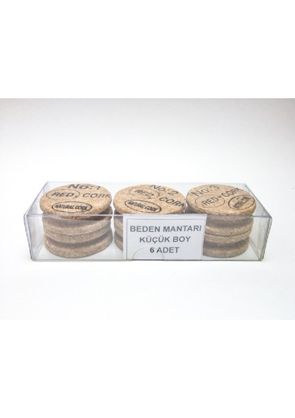 Mantar Olta Beden Küçük Boy 6 Adet(Çap 4,8cmxkalınlık1,6cm)