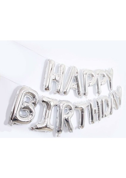 Happy Birthday Yazılı Folyo Balon Seti modelleri