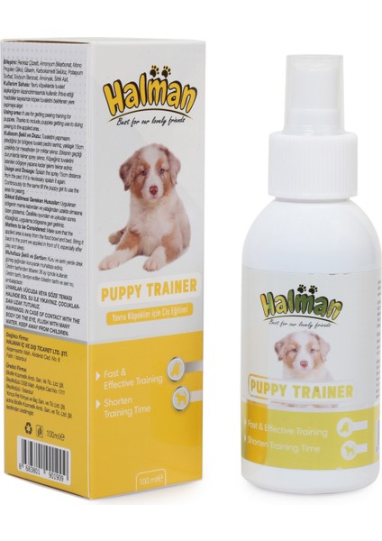 Puppy Trainer Yavru Köpek Çiş Eğitimi Spreyi 100 ML