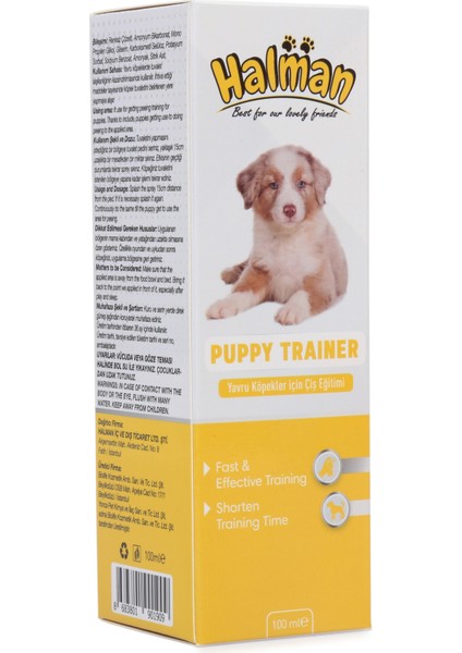 Puppy Trainer Yavru Köpek Çiş Eğitimi Spreyi 100 ML