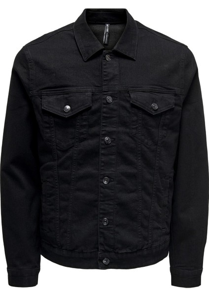 Only & Sons Erkek Kot Ceket Onscoın Black 4332 Jacket 22024332