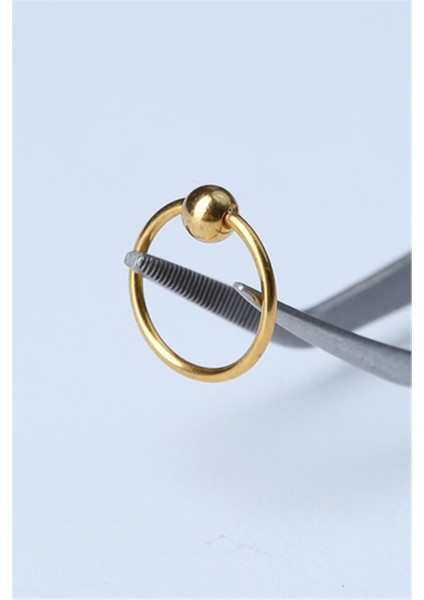 Toplu Halka Hızma Gold Piercing
