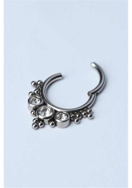 Retro Gizli Kilit Halka Silver Piercing fiyatları