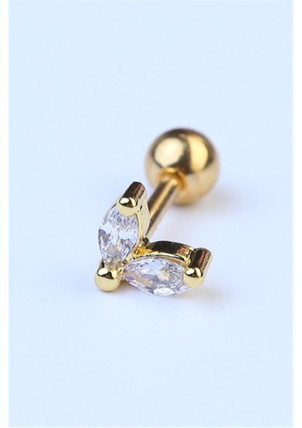 Chevron Gold Piercing