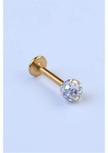 Disco Labret Gold Piercing