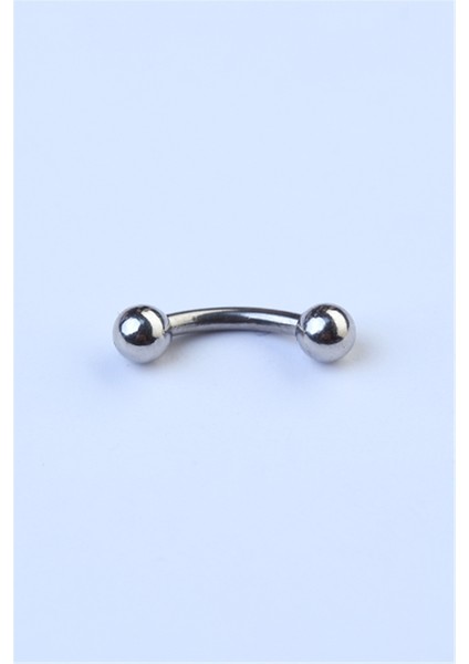 Düz Kaş & Rook Silver Piercing