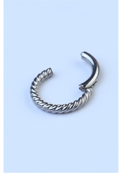 Hasır Gizli Kilit Halka Mini Boy Silver Piercing fiyatları