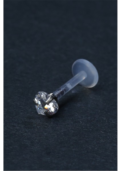 Kalpli Taş Labret Tedavi Piercing