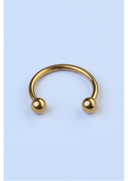 Düz Yarımay Gold Piercing fiyatları