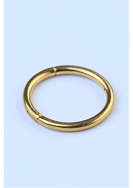 Hızma Gizli Kilit Halka Gold Piercing