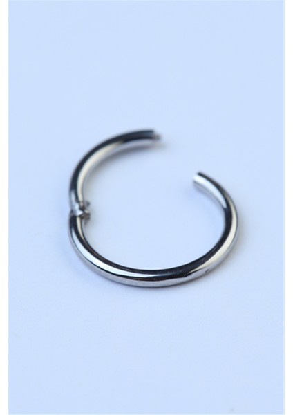 Hızma Gizli Kilit Halka Silver Piercing